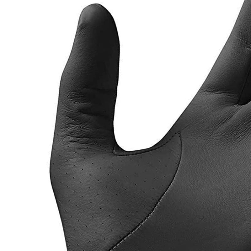 TAYLORMADE Tour Preferred Flex MenÆs Leather Glove (Black)