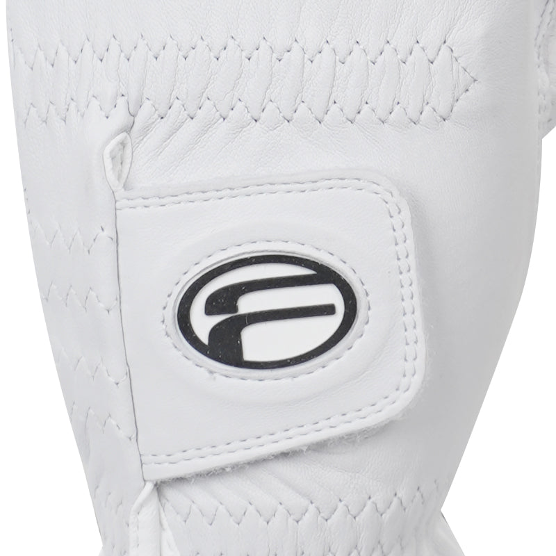 FIT ON Men's Leather Glove (White)
