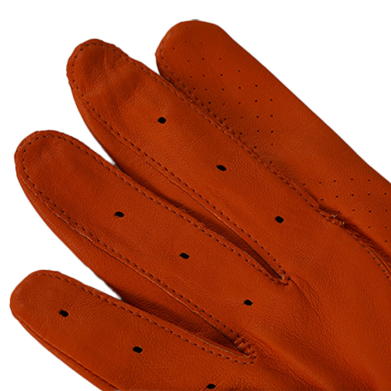 TAYLORMADE Tour Preferred Coloured Leather Men's Glove (Orange)
