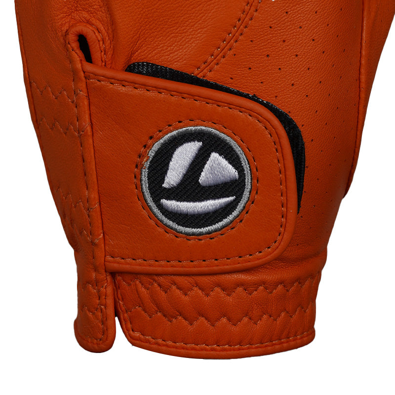 TAYLORMADE Tour Preferred Coloured Leather Men's Glove (Orange)