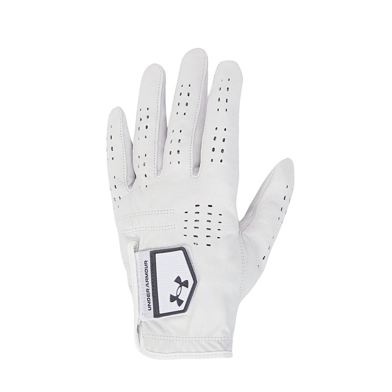 UNDER ARMOUR Tour Leather Men's Glove (White)