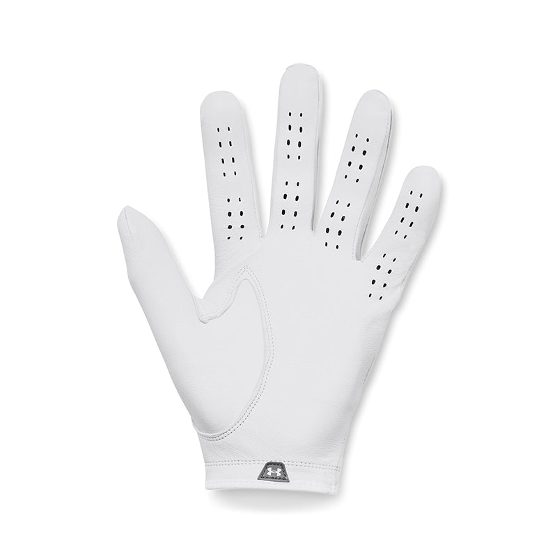 UNDER ARMOUR Tour Leather Men's Glove (White)
