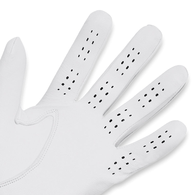 UNDER ARMOUR Tour Leather Men's Glove (White)