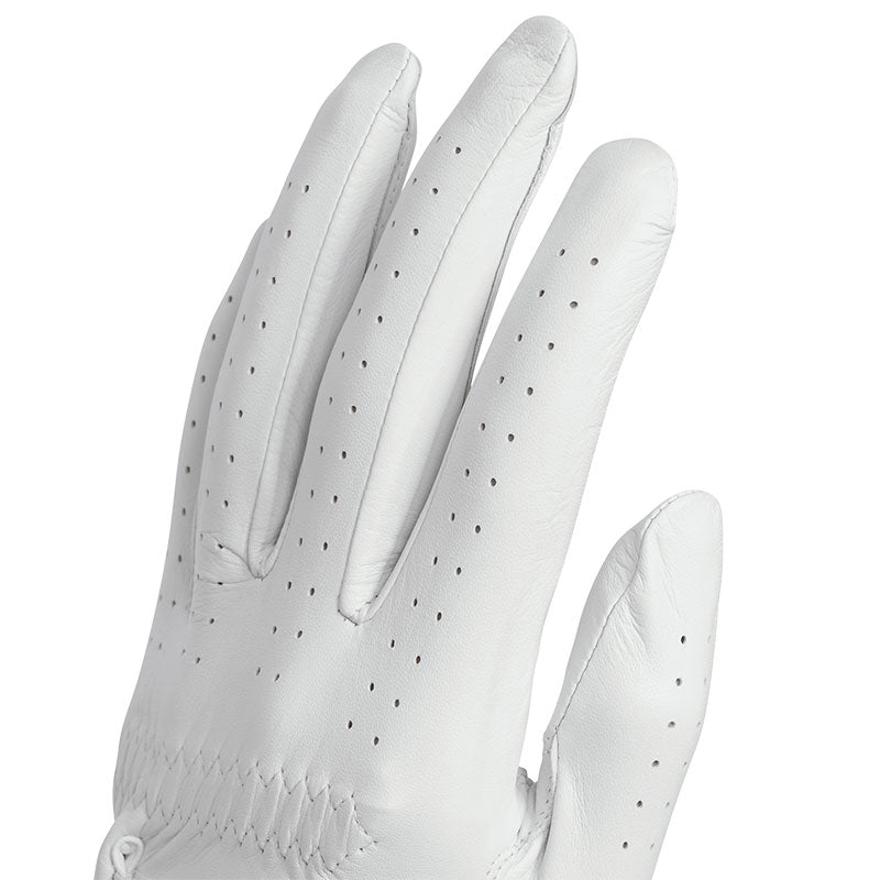 ADIDAS Men's Leather Glove (White)