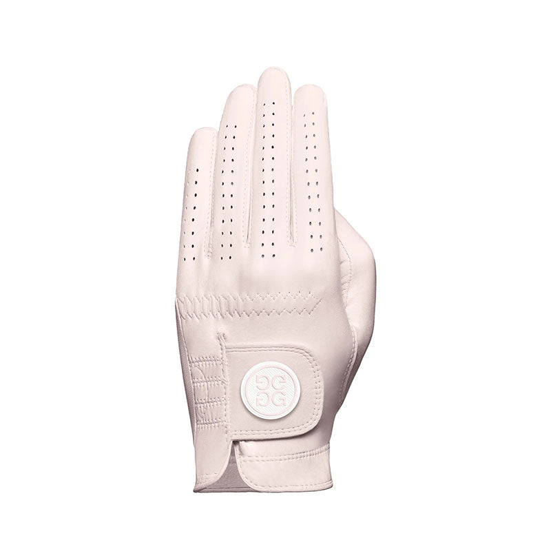 GFORE Signature Women's Leather Glove (Blush)
