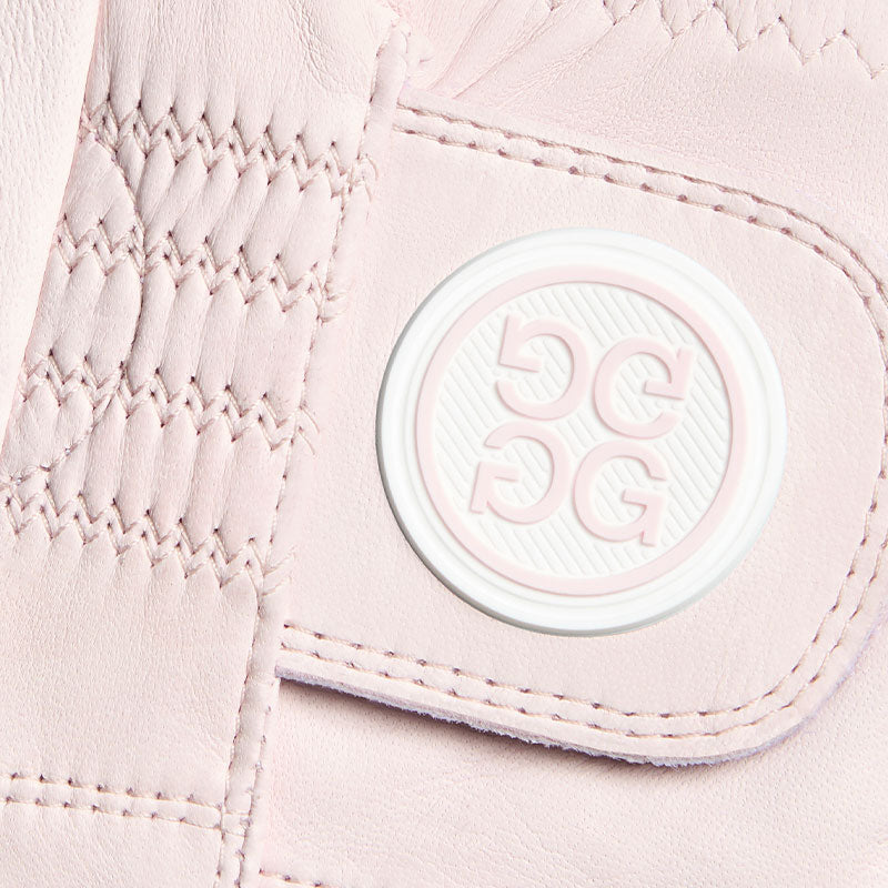 GFORE Signature Women's Leather Glove (Blush)