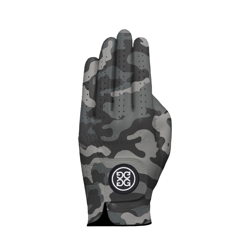 GFORE Signature Camo Men's Leather Glove (Charcoal Camo)