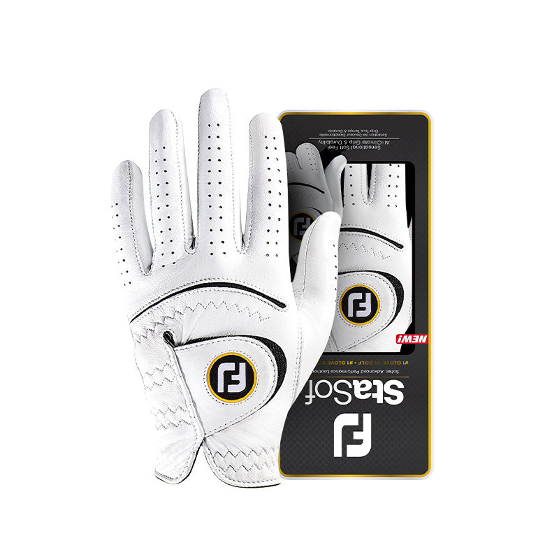 FOOTJOY StaSof Women's Leather Glove (White)