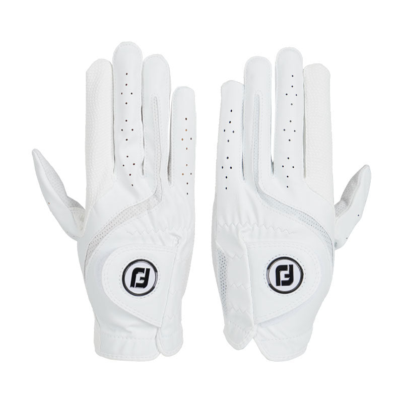 FOOTJOY GTXtreme Asian Women's Leather Pair Gloves (White/White)
