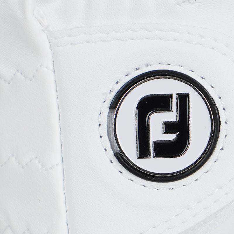FOOTJOY GTXtreme Asian Women's Leather Pair Gloves (White/White)