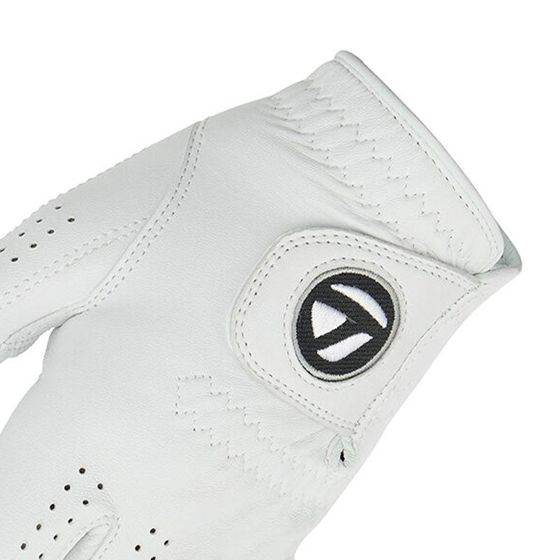 TAYLORMADE TP Genuine Men's Leather Glove (White)