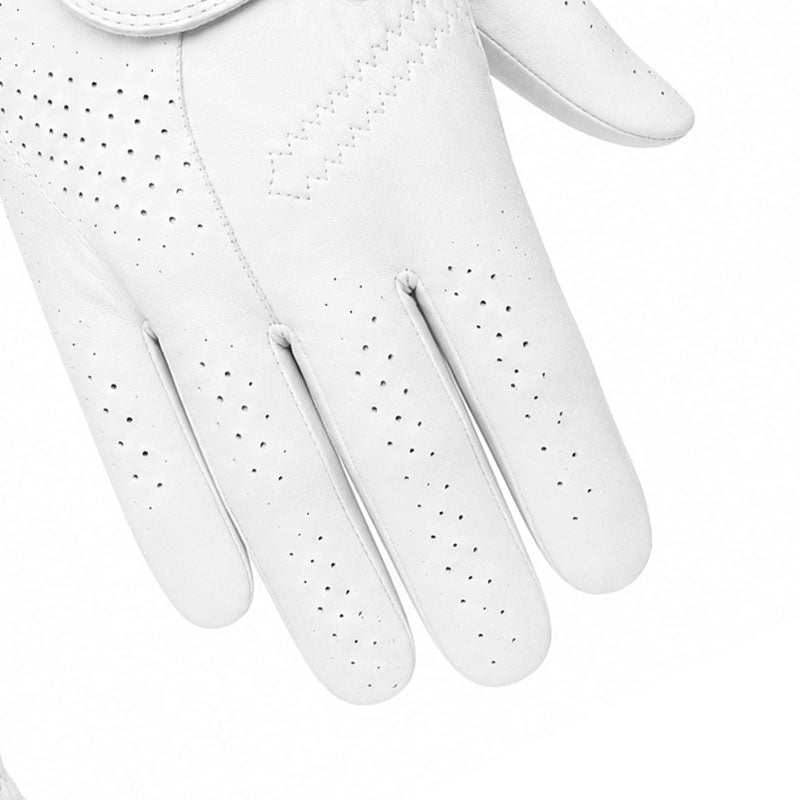 SUN DAY RED Move Cadet Men's Leather Glove (White)