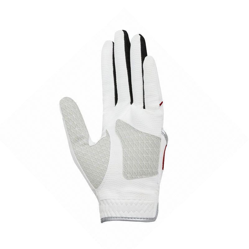 TAYLORMADE Intercross Lite Men's All Weather Glove (White/Red)