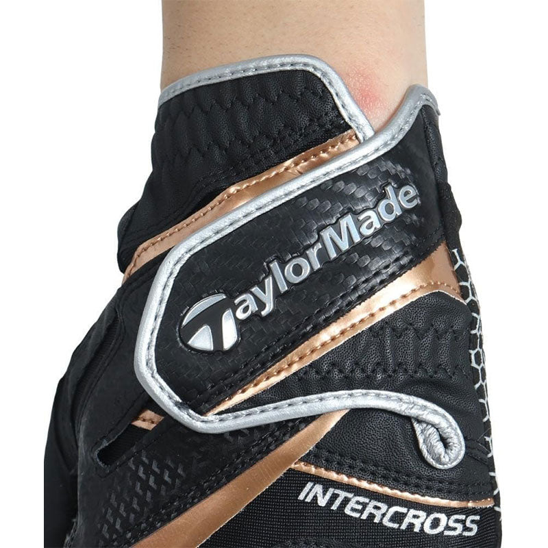 TAYLORMADE Intercross 5.0 Men's All Weather Glove (Black)