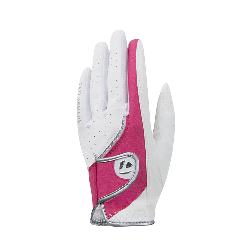 TAYLORMADE Glit All-Weather Women's Gloves (White/Pink)