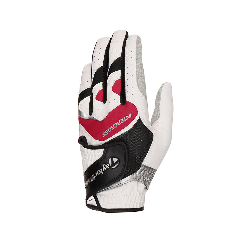 TAYLORMADE Intercross 6.0 All-Weather Men's Glove (White/Red)