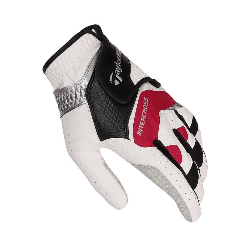 TAYLORMADE Intercross 6.0 All-Weather Men's Glove (White/Red)