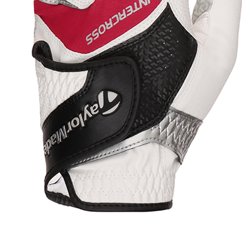 TAYLORMADE Intercross 6.0 All-Weather Men's Glove (White/Red)
