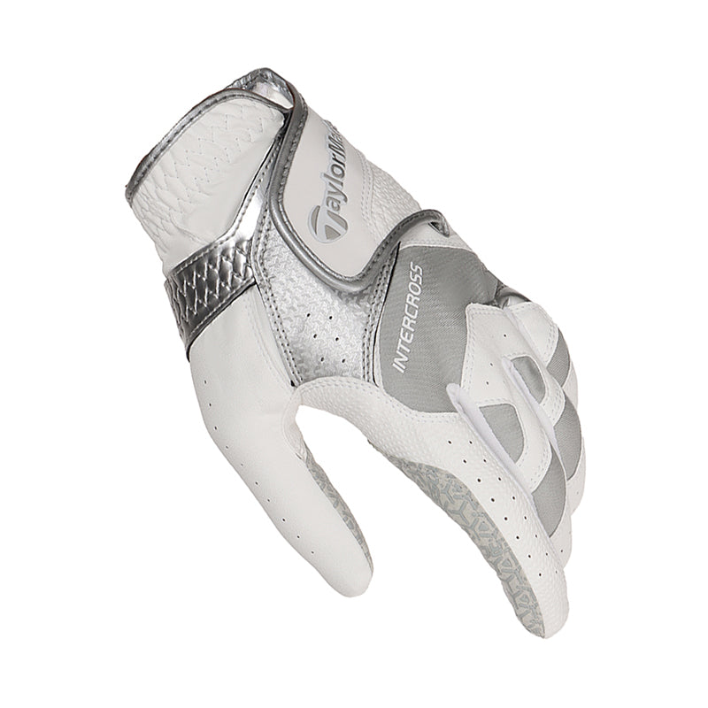 TAYLORMADE Intercross 6.0 All-Weather Men's Glove (White/Grey)