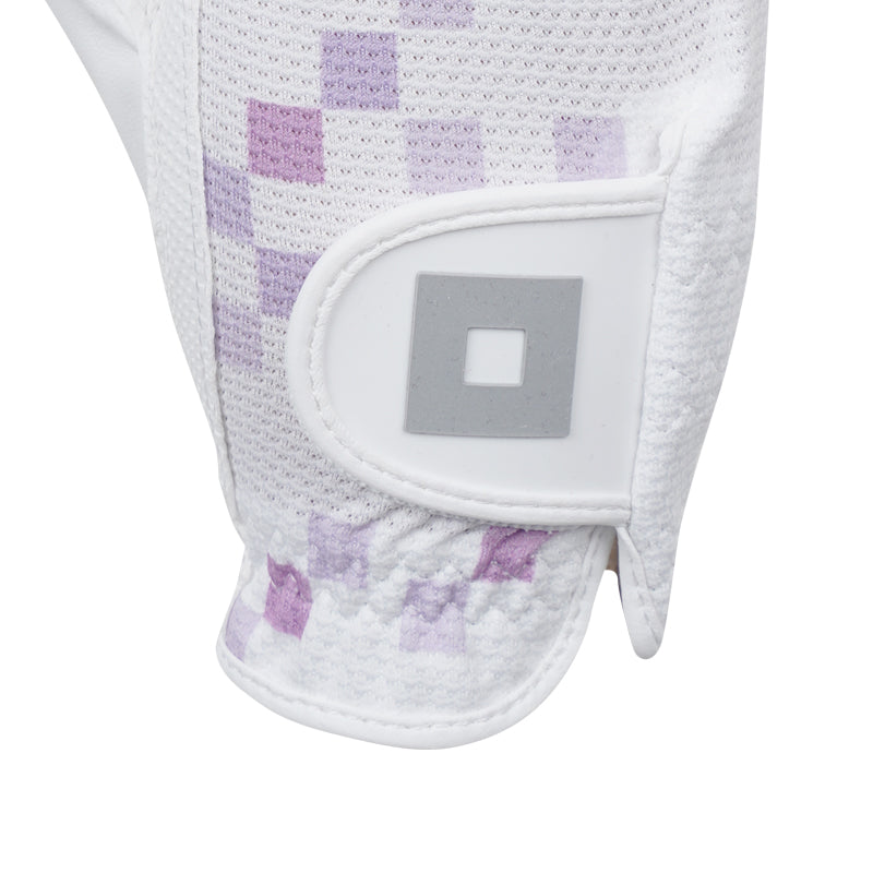 ONOFF Summer All Weather Women's Pair Gloves (White/Purple)
