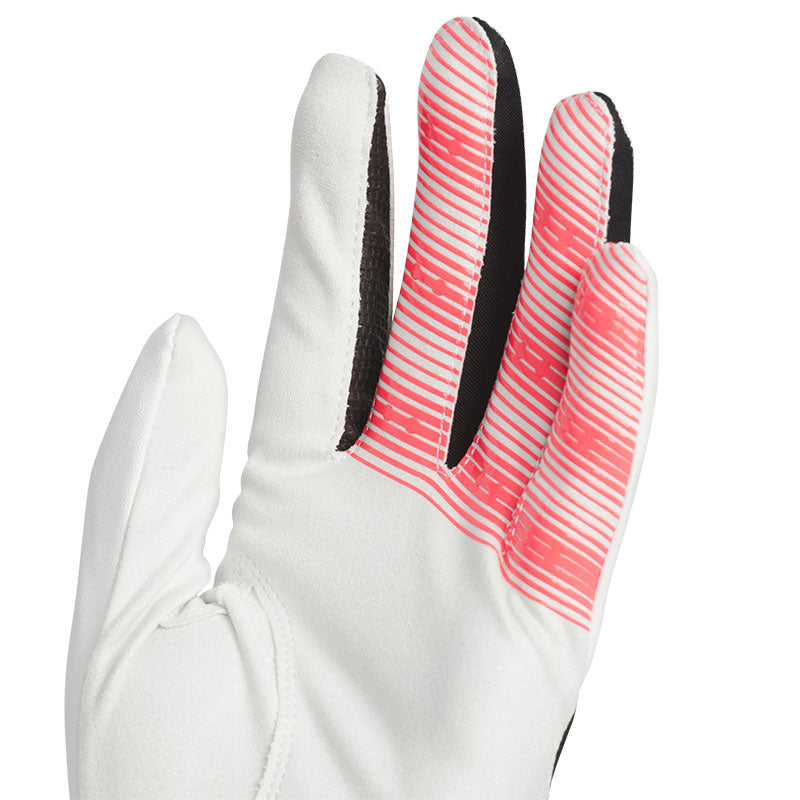 ADIDAS Adizero Men's All-Weather Glove (White/Red)