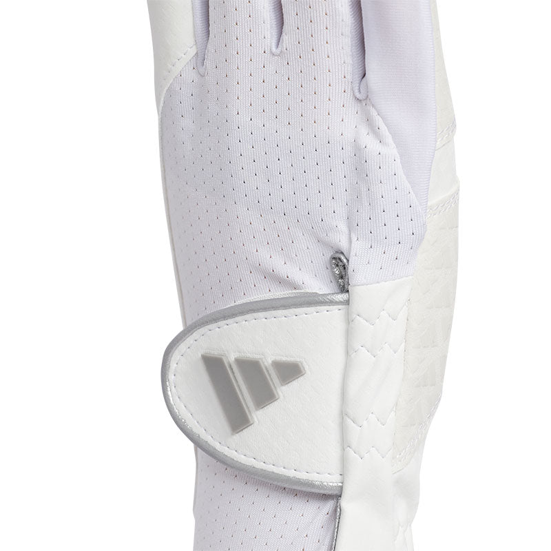 ADIDAS Cool Women's All Weather Pair Gloves (White/Silver)