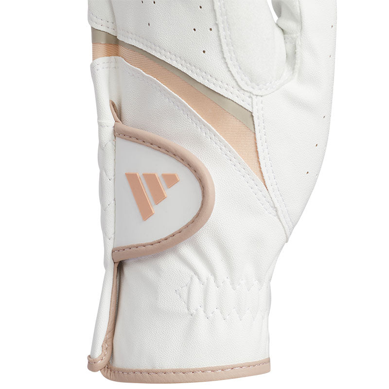 ADIDAS Adizero Women's All-Weather Glove (White/Taupe)
