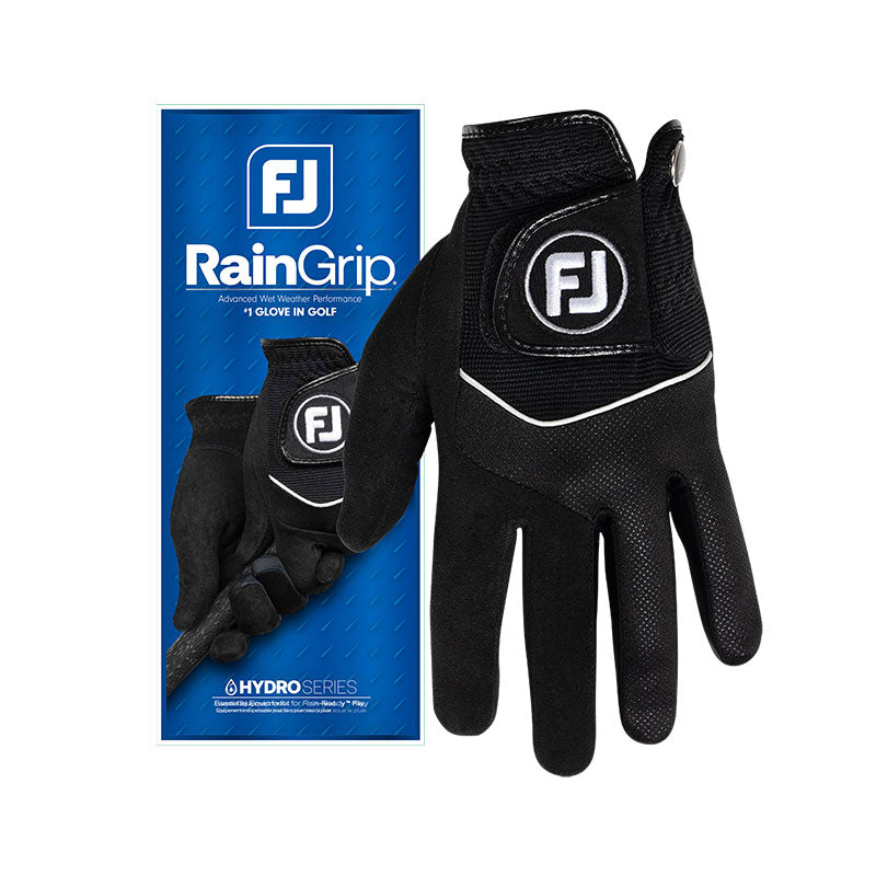 FOOTJOY RainGrip Men's All Weather Glove (Black)
