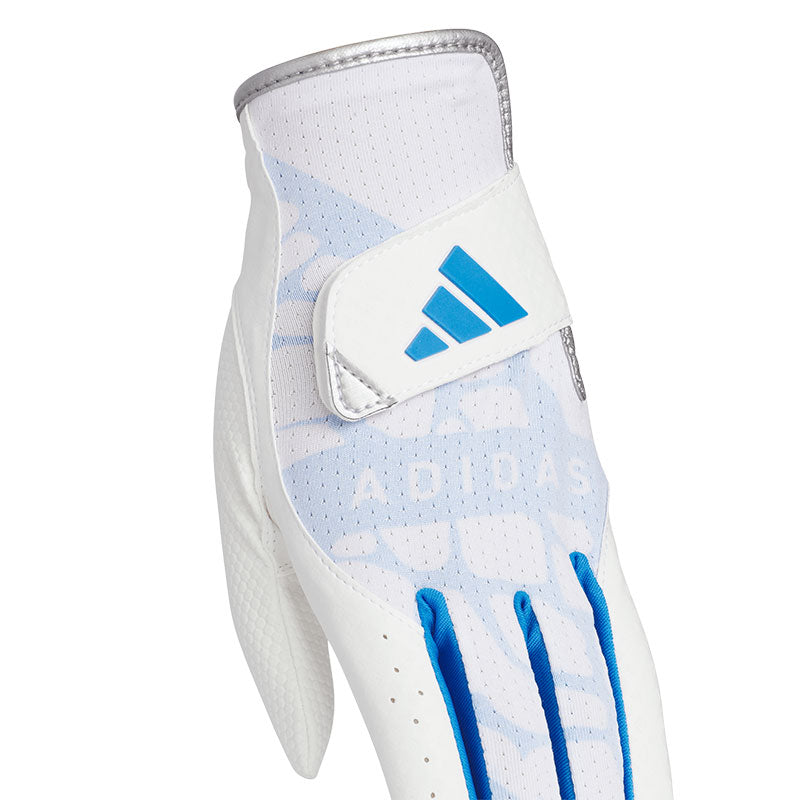 ADIDAS Cool Women's Pair All Weather Gloves (White/Blue)