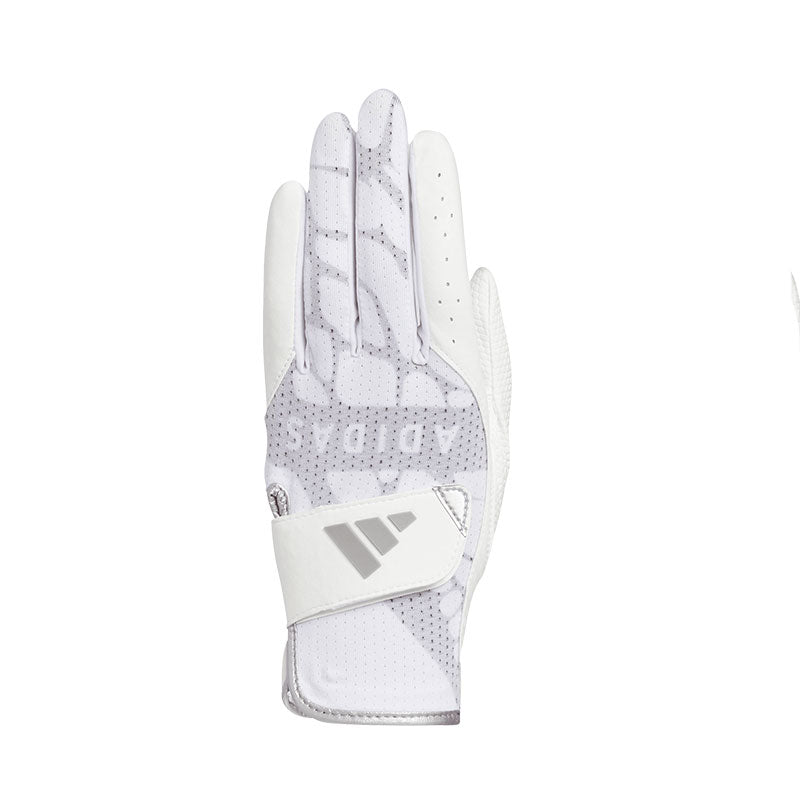ADIDAS Cool Women's Pair All Weather Gloves (White/Silver)
