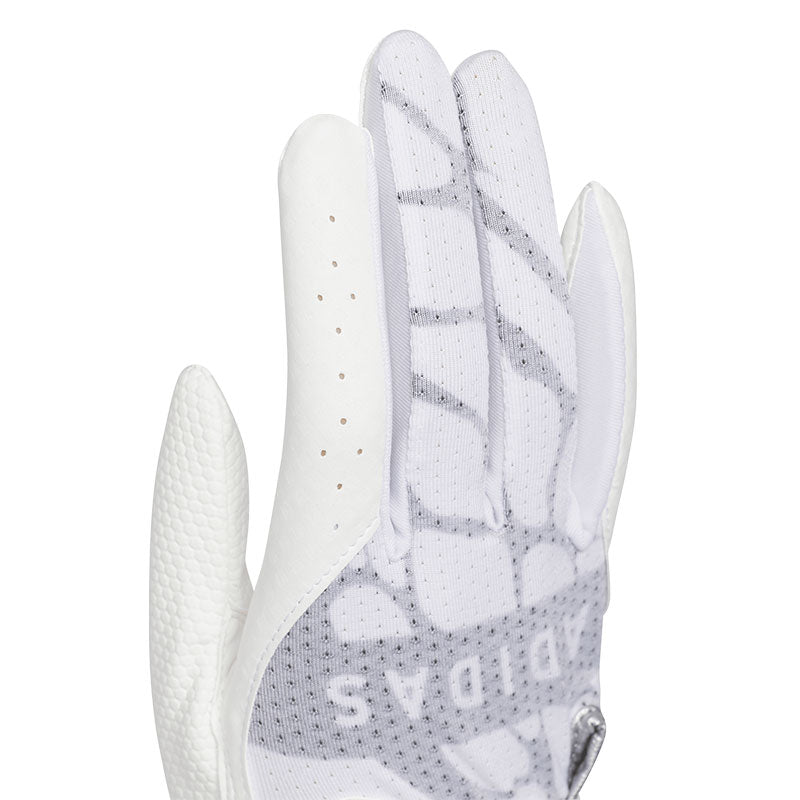 ADIDAS Cool Women's Pair All Weather Gloves (White/Silver)