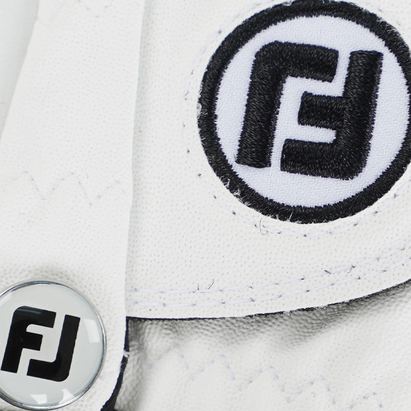 FOOTJOY Junior All-Weather Glove (White/Black)