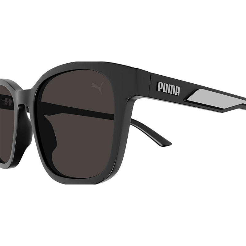 PUMA PU0385S Black/Grey/Smoke Sunglasses