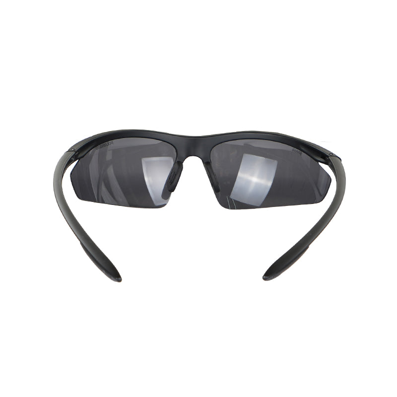 EPOCH EYEWEAR Cadence 6 Polarized Shatterproof Sunglasses (Black/Smoke)