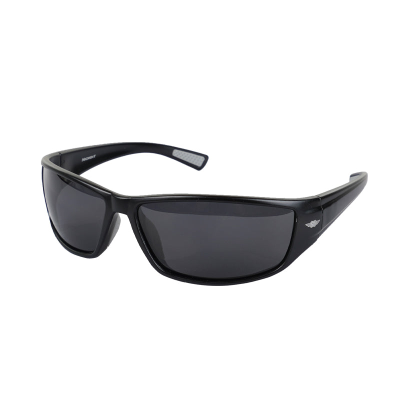 NICKENT PS8059 Matte Black Polarized Sunglasses
