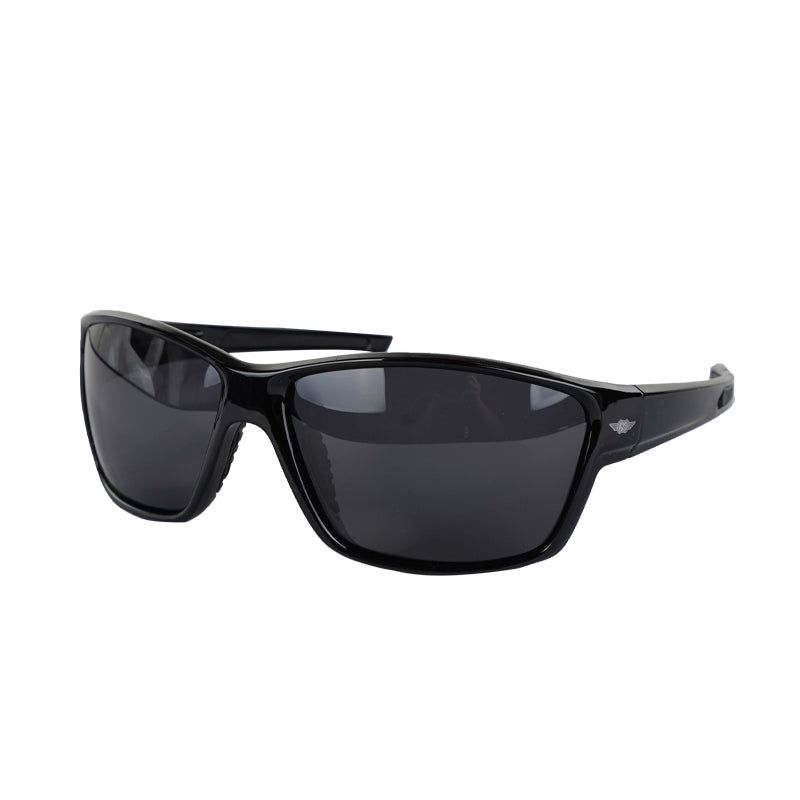 NICKENT PS8069 Glossy Black/Red Polarized Sunglasses