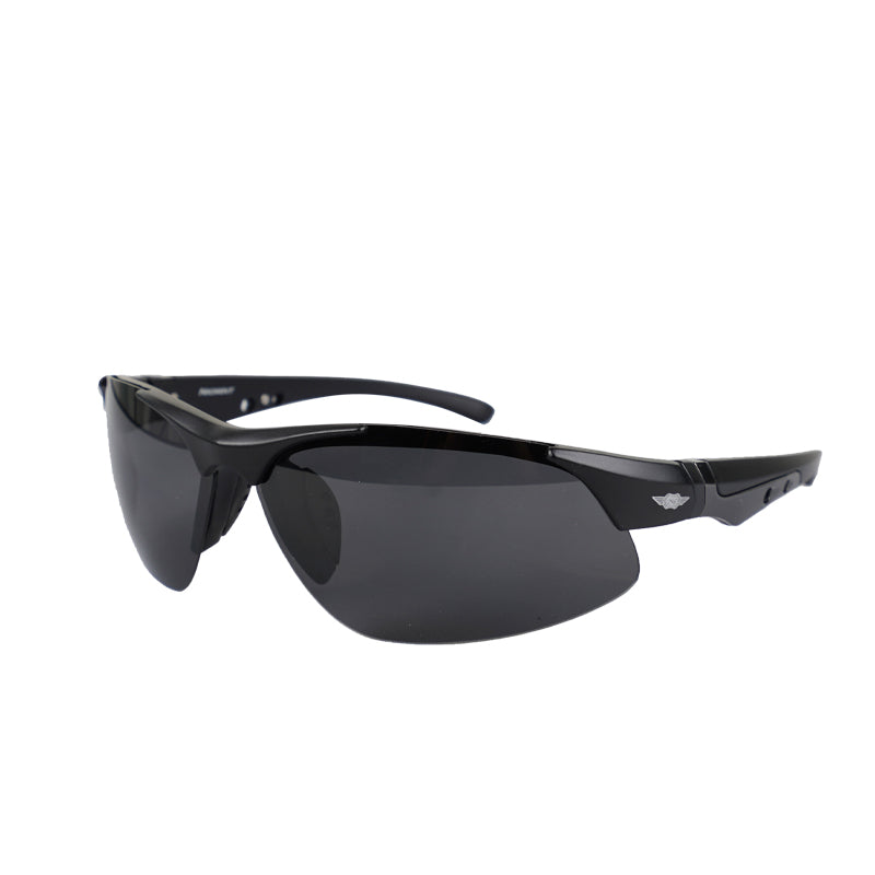 NICKENT PS8070 Matte Black Polarized Sunglasses