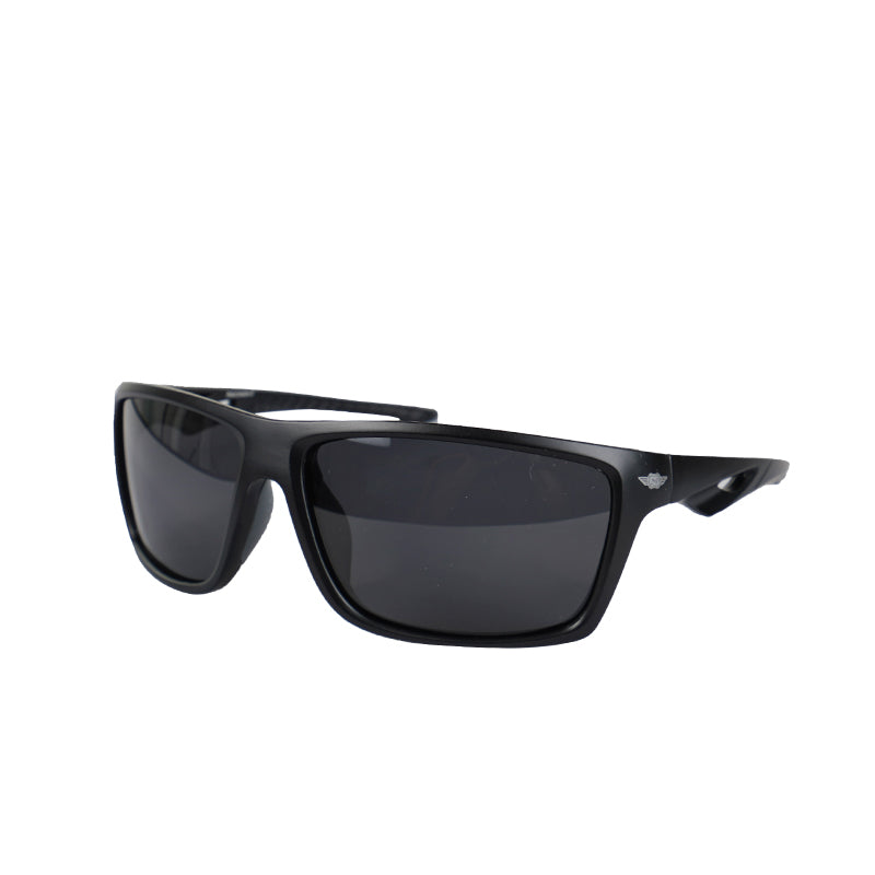 NICKENT PS8098 Matte Black Polarized Sunglasses