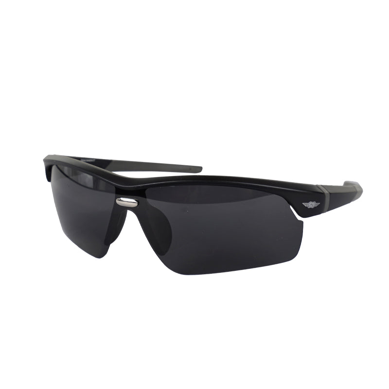 NICKENT PS8139 Matte Black Polarized Sunglasses