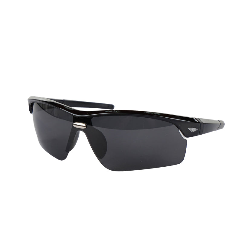 NICKENT PS8139 Glossy Black Polarized Sunglasses