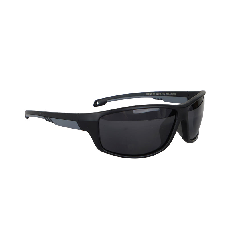 NICKENT PS8143 Matte Black Polarized Sunglasses