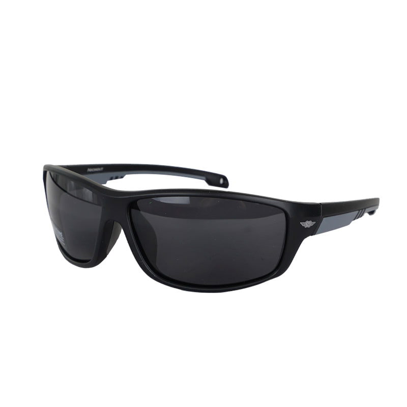 NICKENT PS8143 Matte Black Polarized Sunglasses