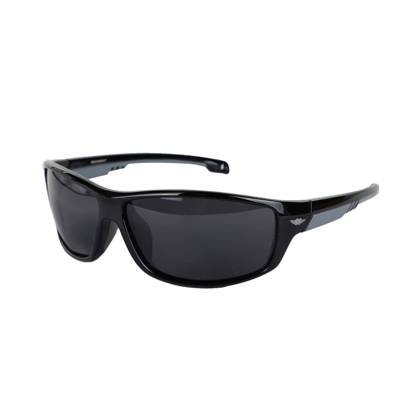 NICKENT PS8143 Glossy Black Polarized Sunglasses