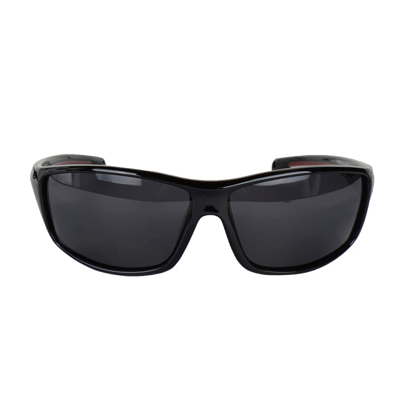 NICKENT PS8143 Glossy Black/Red Polarized Sunglasses