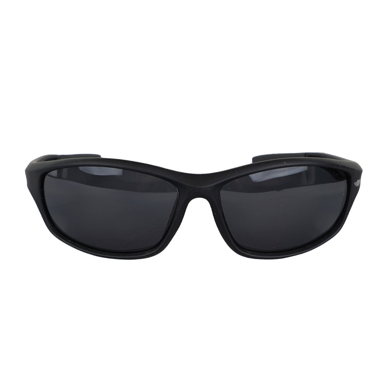 NICKENT 8321 Matte Black/Grey Polarized Sunglasses