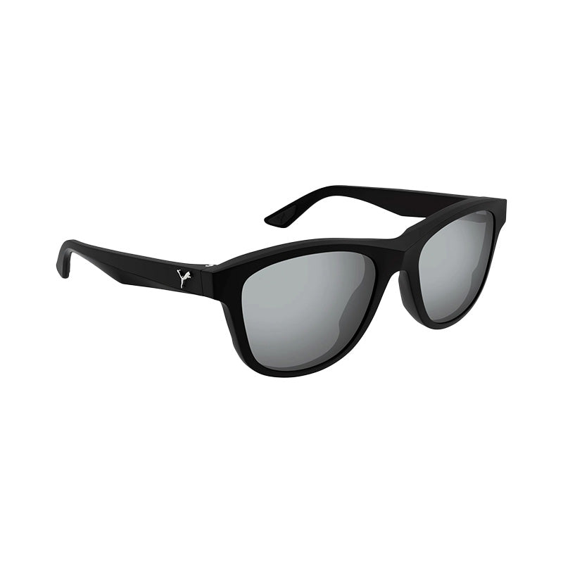 PUMA PU0401S Black/Black/Silver Sunglasses