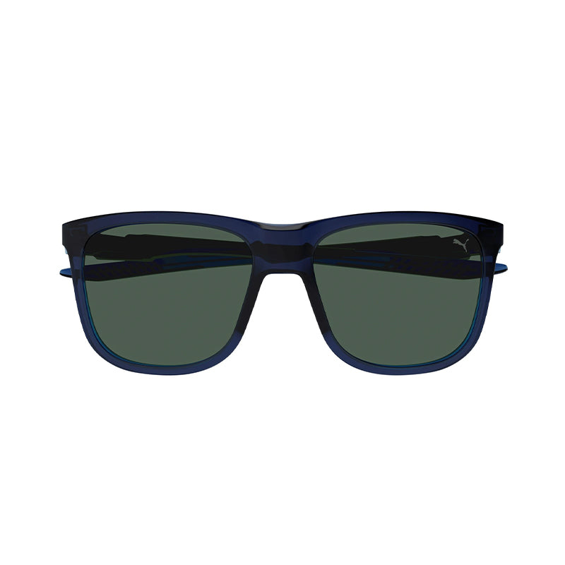 PUMA PU0360S Blue/Blue/Green Sunglasses