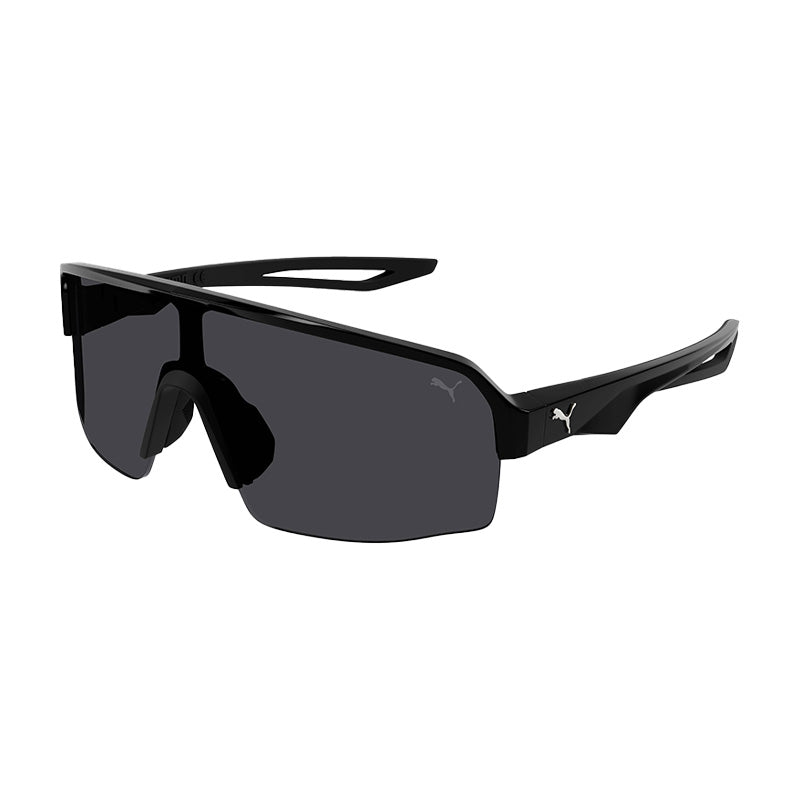PUMA PU0399S Black/Black/Smoke Sunglasses