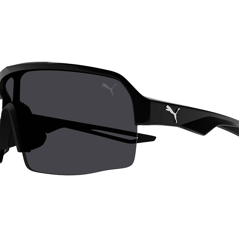 PUMA PU0399S Black/Black/Smoke Sunglasses