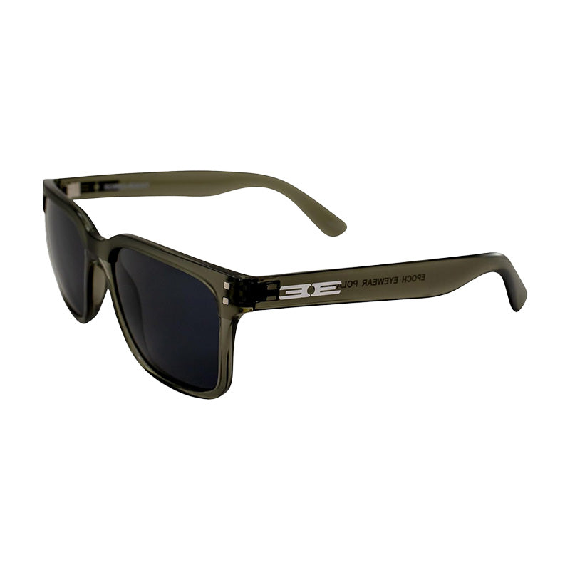 EPOCH EYEWEAR Romeo Black/Smoke Polarized Sunglasses
